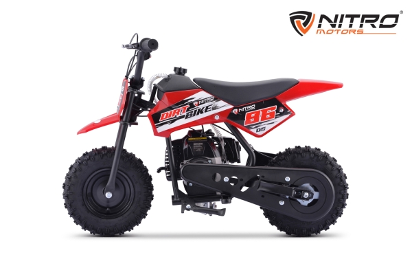 NITRO MOTORS 49cc mini Kinder Dirtbike Hobbit VX 6" Sport 2